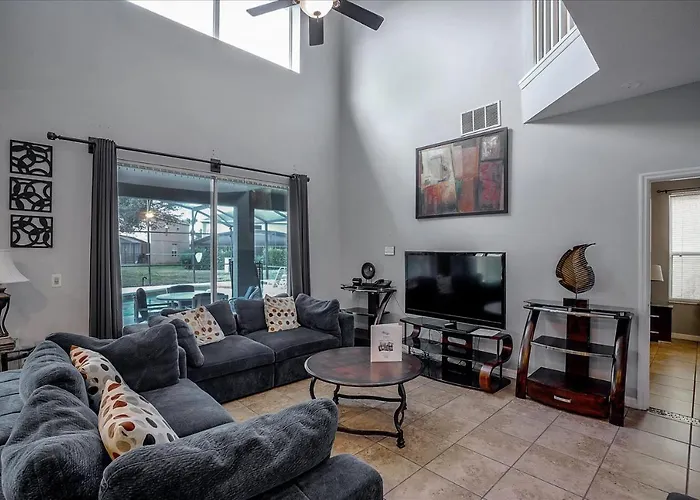 7 Bed Room Vacation Villa With Private Pool Near Disney
